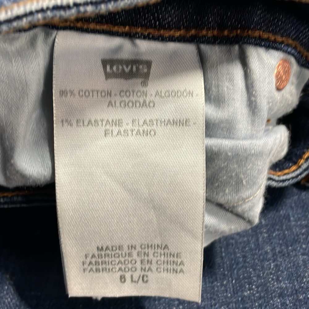 Levi’s size 6/28 Long bootcut jeans - Picture 4 of 6